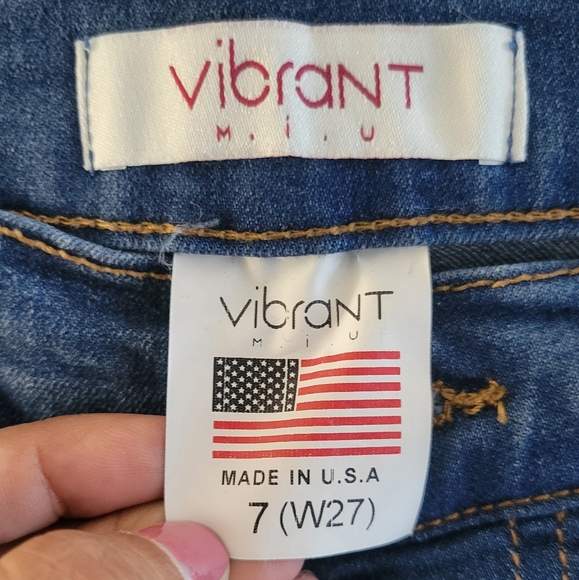 Vibrant MIU Flare Jeans Size 27 - Picture 3 of 8